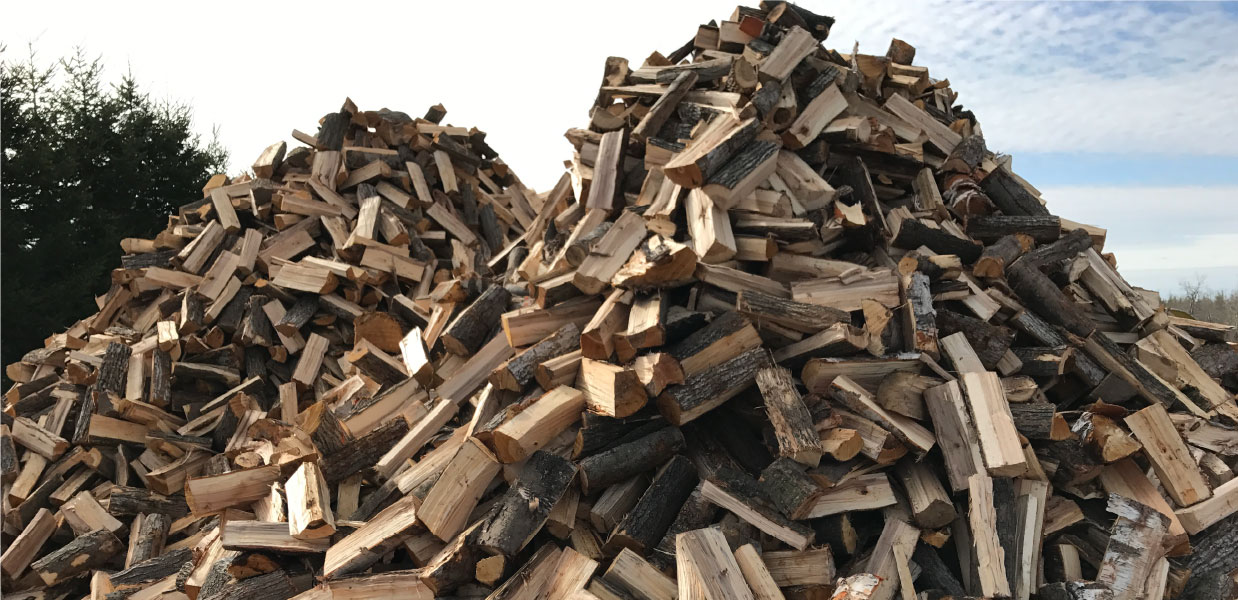 Branick Firewood processing seasoned hardwood